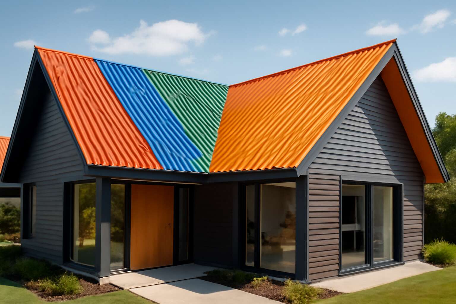 roof sheet house images
