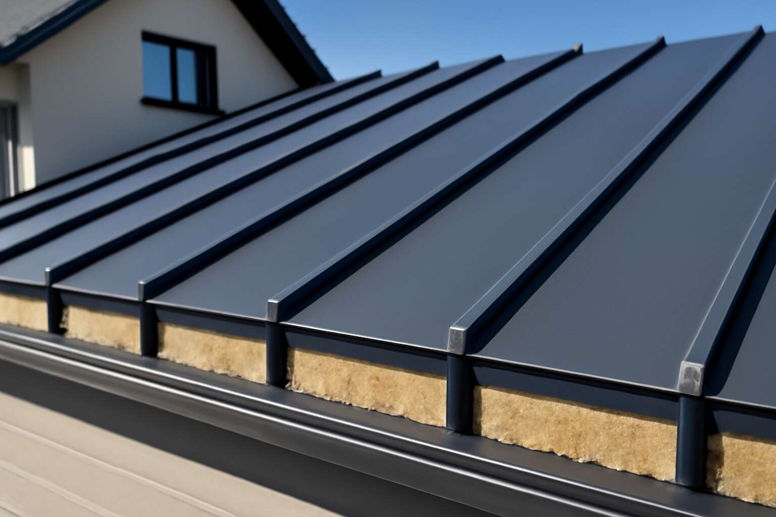 metal roof sheets with insulation