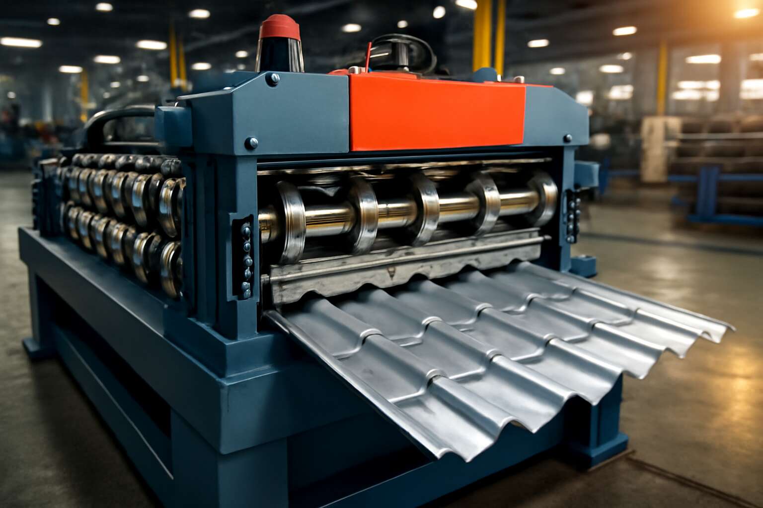 roof sheet machine
