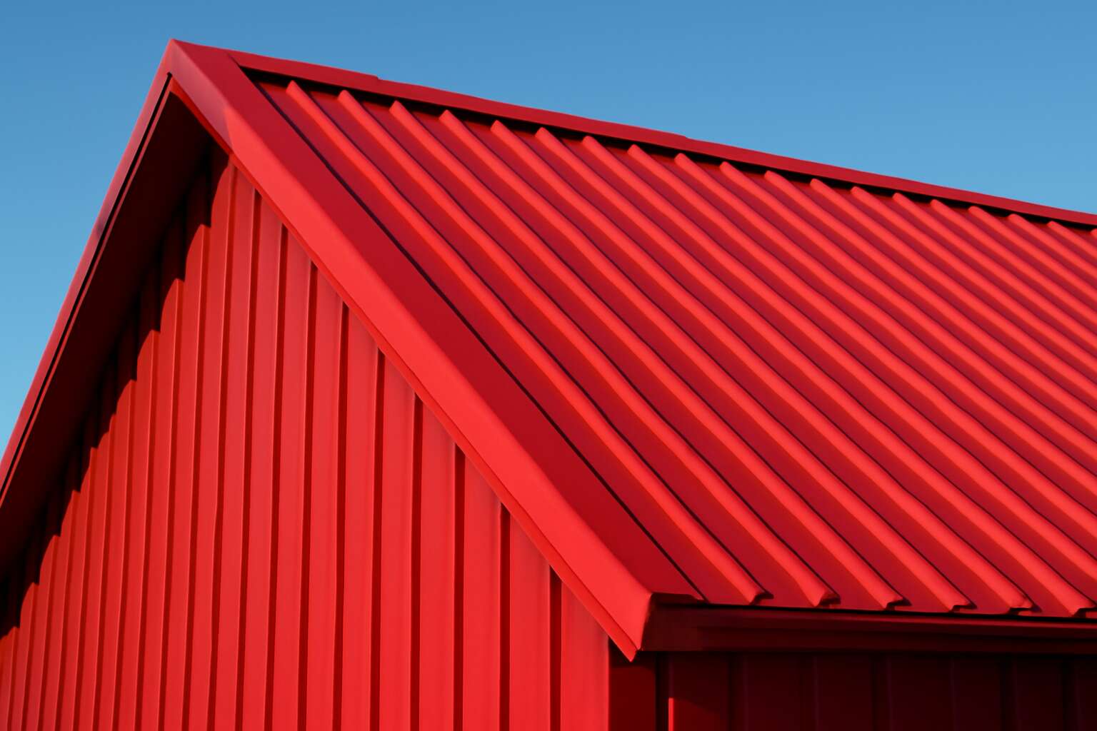 roof sheet red colour