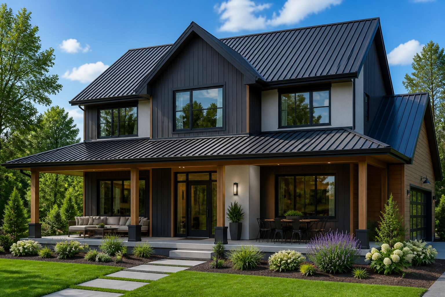 roof sheet design images for house