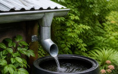 Roof sheet water pipe guide for reliable drainage and leak prevention.